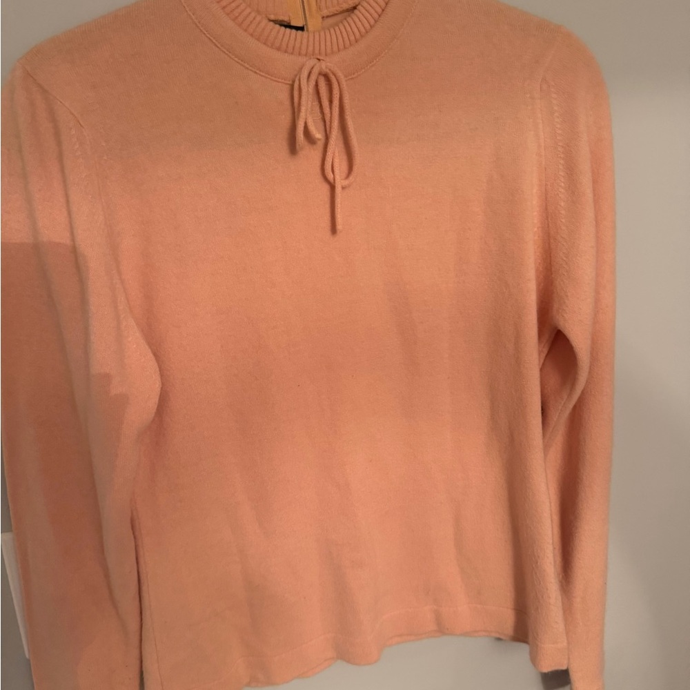 GIVENCHY SPORT Beautiful Peach Long Sleeve Sweater Sport 38